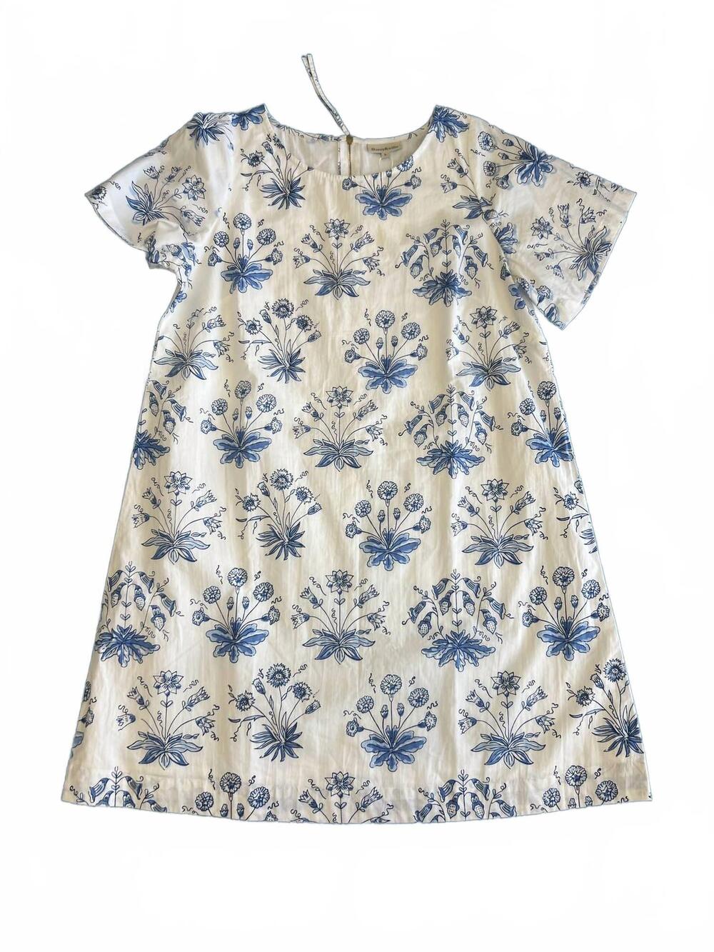 NEW FITZROY & WILLA women's edie short sleeve shift dress in blooming buds